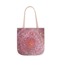 Magical Spiral by Lenny Pinna,  Acrylic with Palette Knife Polyester Canvas Tote Bag