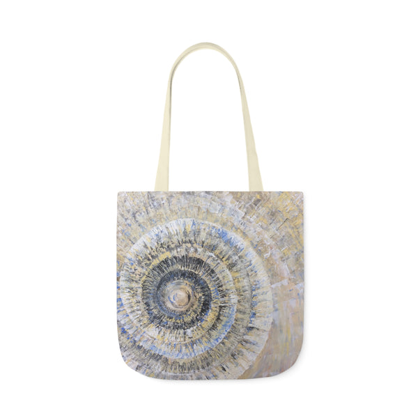 Starburst by Lenny Pinna, Original Acrylic With Palette Knife Polyester Canvas Tote Bag