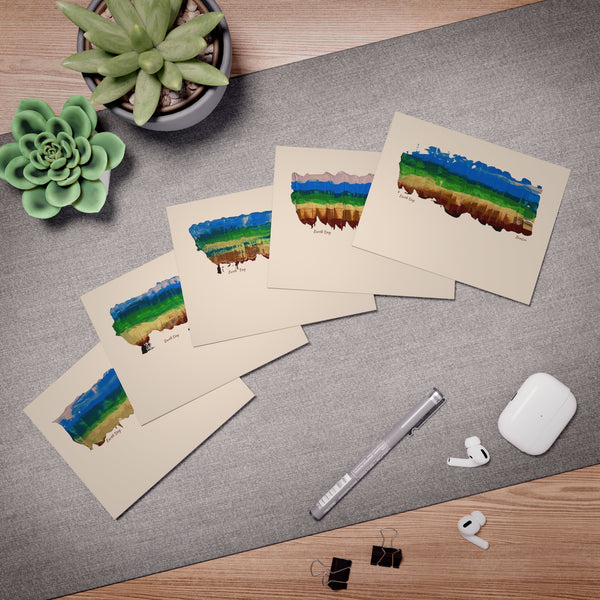 Earth Day Is Everyday Multi-Design Greeting Cards (5-Pack)