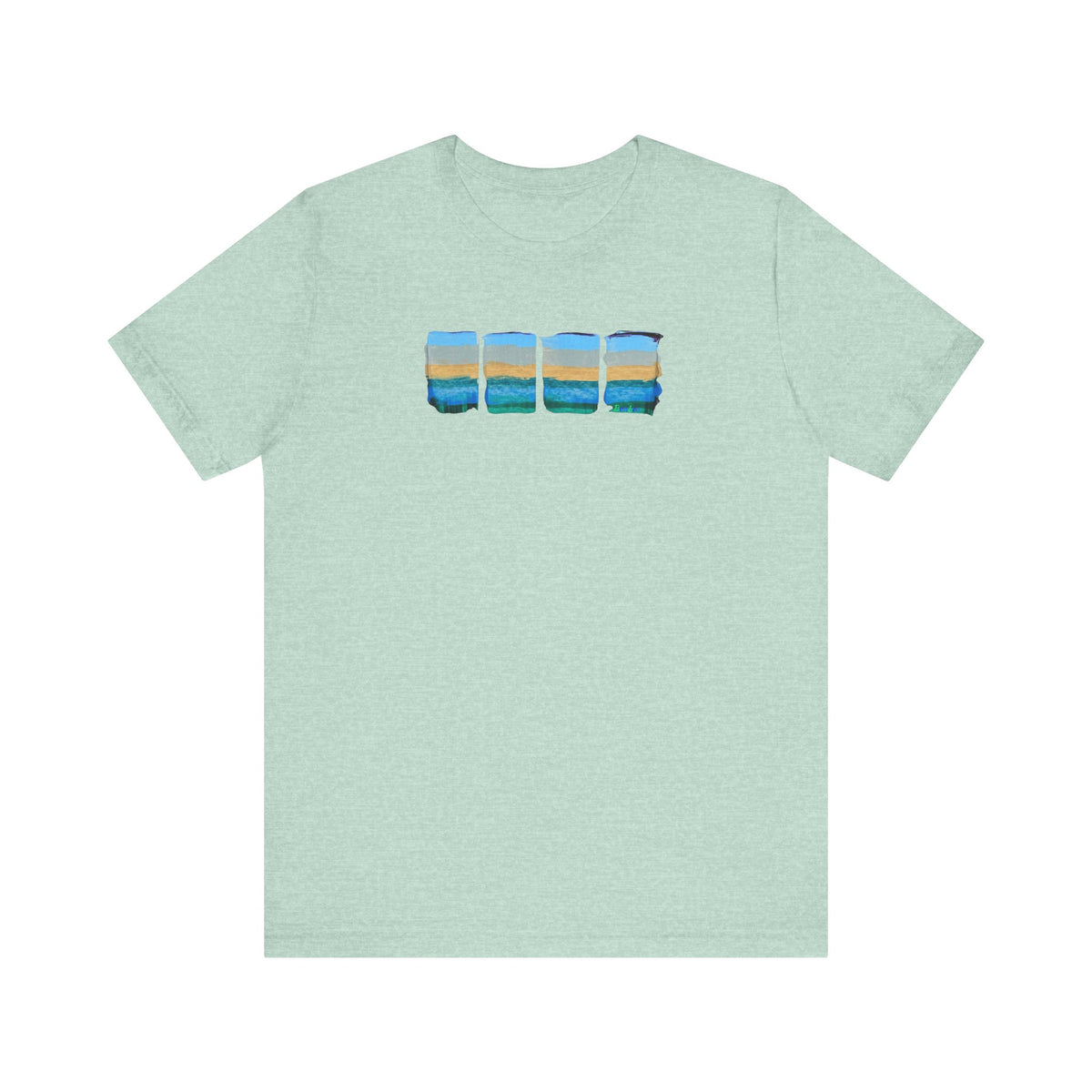 Ocean In Motion Summer Unisex Jersey Short Sleeve Tee