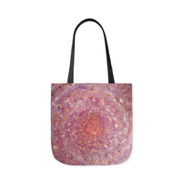 Magical Spiral by Lenny Pinna,  Acrylic with Palette Knife Polyester Canvas Tote Bag