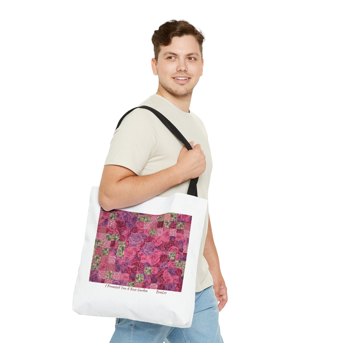 I Promised You A Rose Garden Quilt Tote