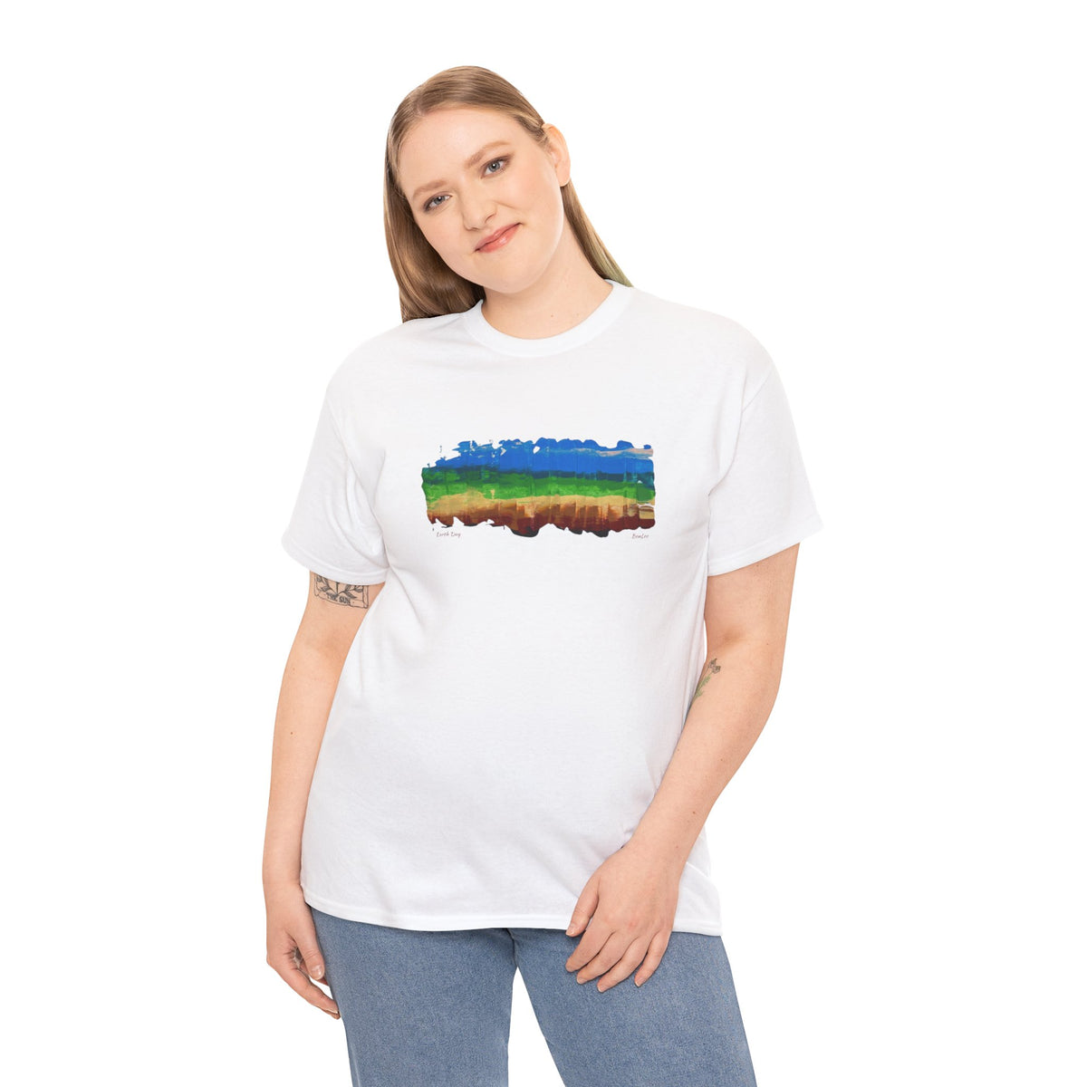 Earth Day Is Everyday Unisex Heavy Cotton Tee Design #1