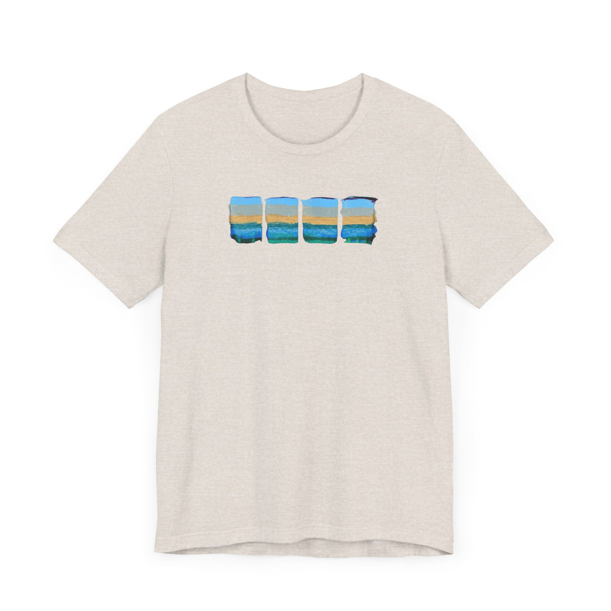 Ocean In Motion Summer Unisex Jersey Short Sleeve Tee