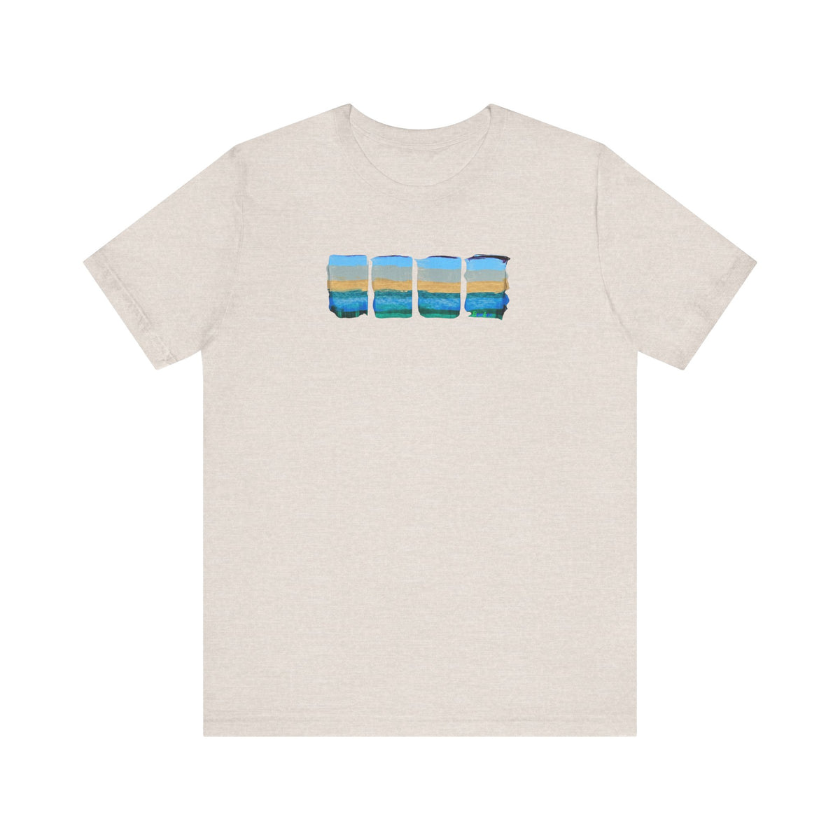 Ocean In Motion Summer Unisex Jersey Short Sleeve Tee