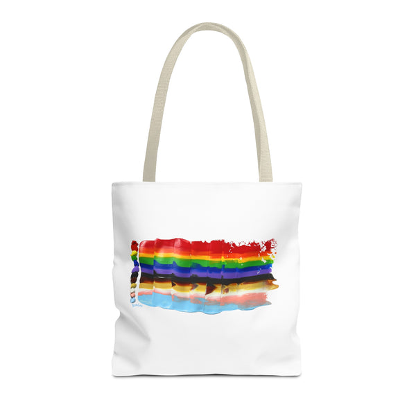 Pride Flag 2024 Tote - Select Your City On The Back!