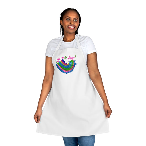 Copy of Cinco de Mayo Apron in Blue and Pink