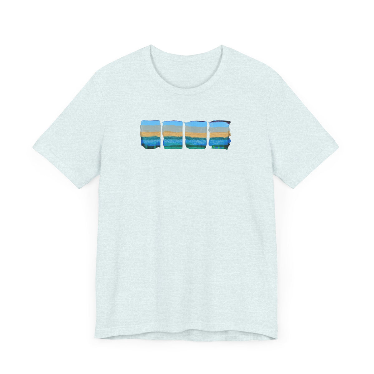 Ocean In Motion Summer Unisex Jersey Short Sleeve Tee