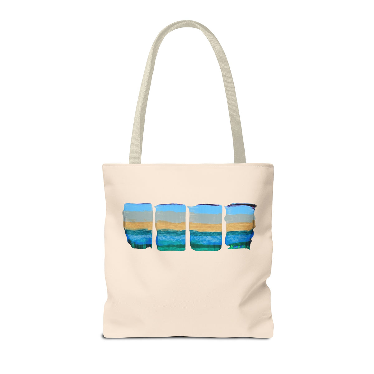 Ocean In Motion Beach Tote in Blues