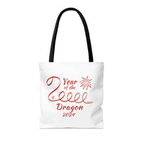 Year of the Dragon 2024 Lunar New Year Tote Bag