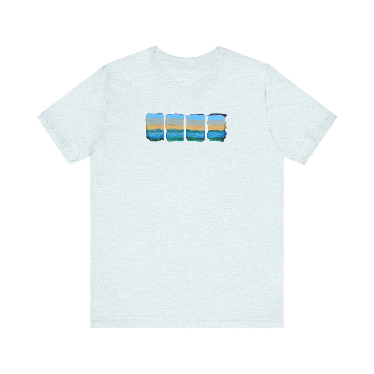 Ocean In Motion Summer Unisex Jersey Short Sleeve Tee