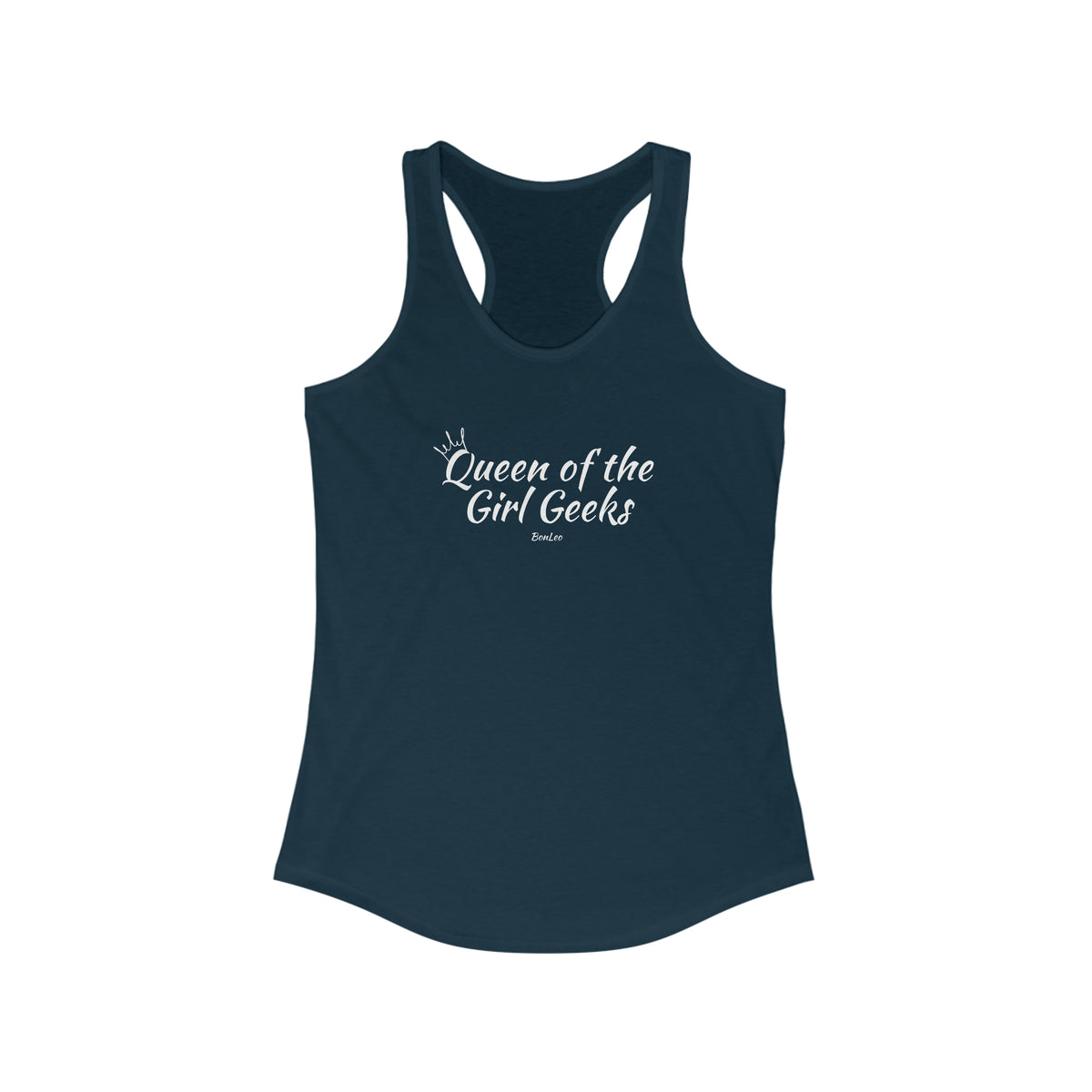 Queen of the Girl Geeks Women's Ideal Racerback Tank