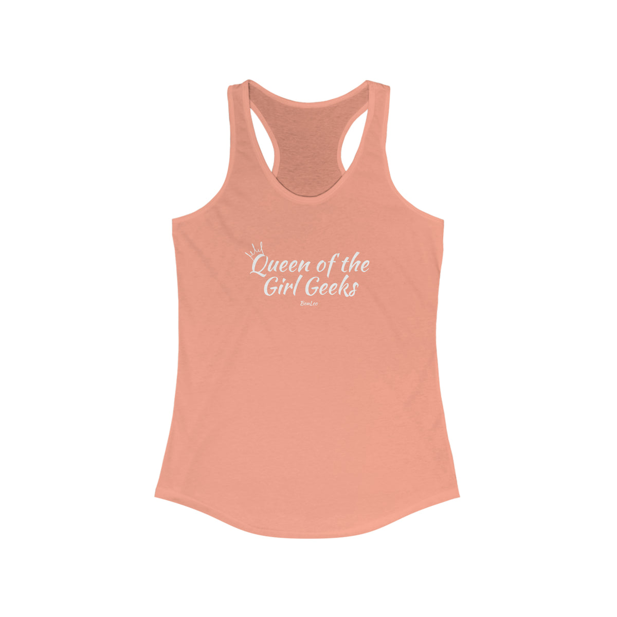 Queen of the Girl Geeks Women's Ideal Racerback Tank