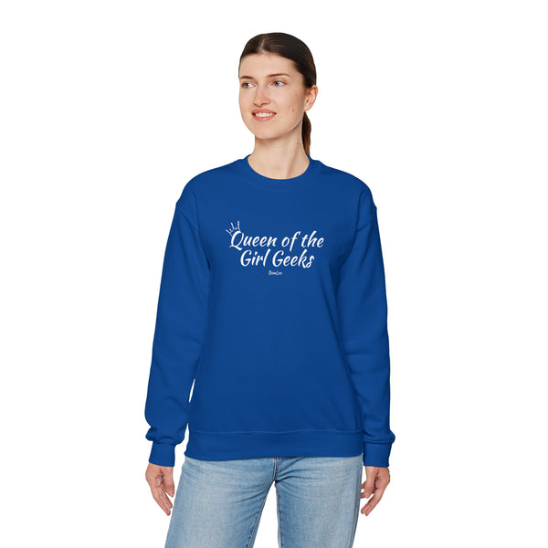 Queen of the Girl Geeks Crewneck Sweatshirt