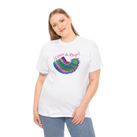 Cinco de Mayo Unisex Heavy Cotton Tee in Pink and Blue