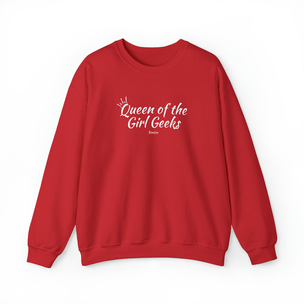 Queen of the Girl Geeks Crewneck Sweatshirt