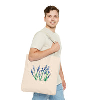 Whimsical Garden Tote Bag Blue Bells