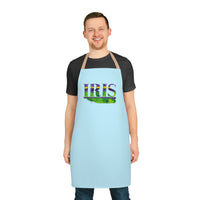 Iris Garden Flag Apron