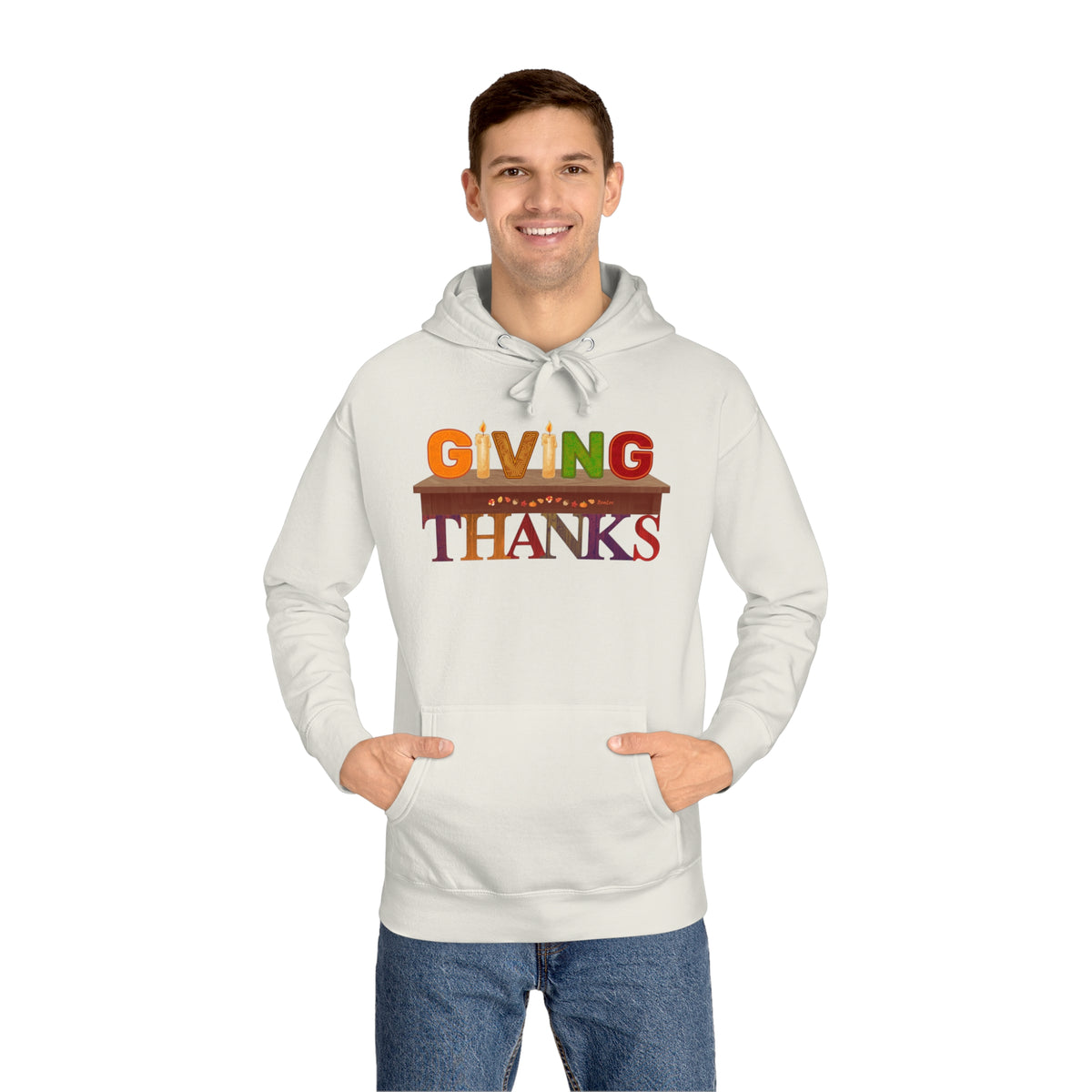 Giving Thanks Unisex Fleece Hoodie