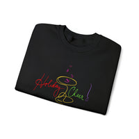 Holiday Cheer Neon Celebration Unisex Heavy Blend Crewneck Sweatshirt