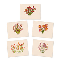 Whimsical Garden Multi-Design Greeting Cards (5-Pack)