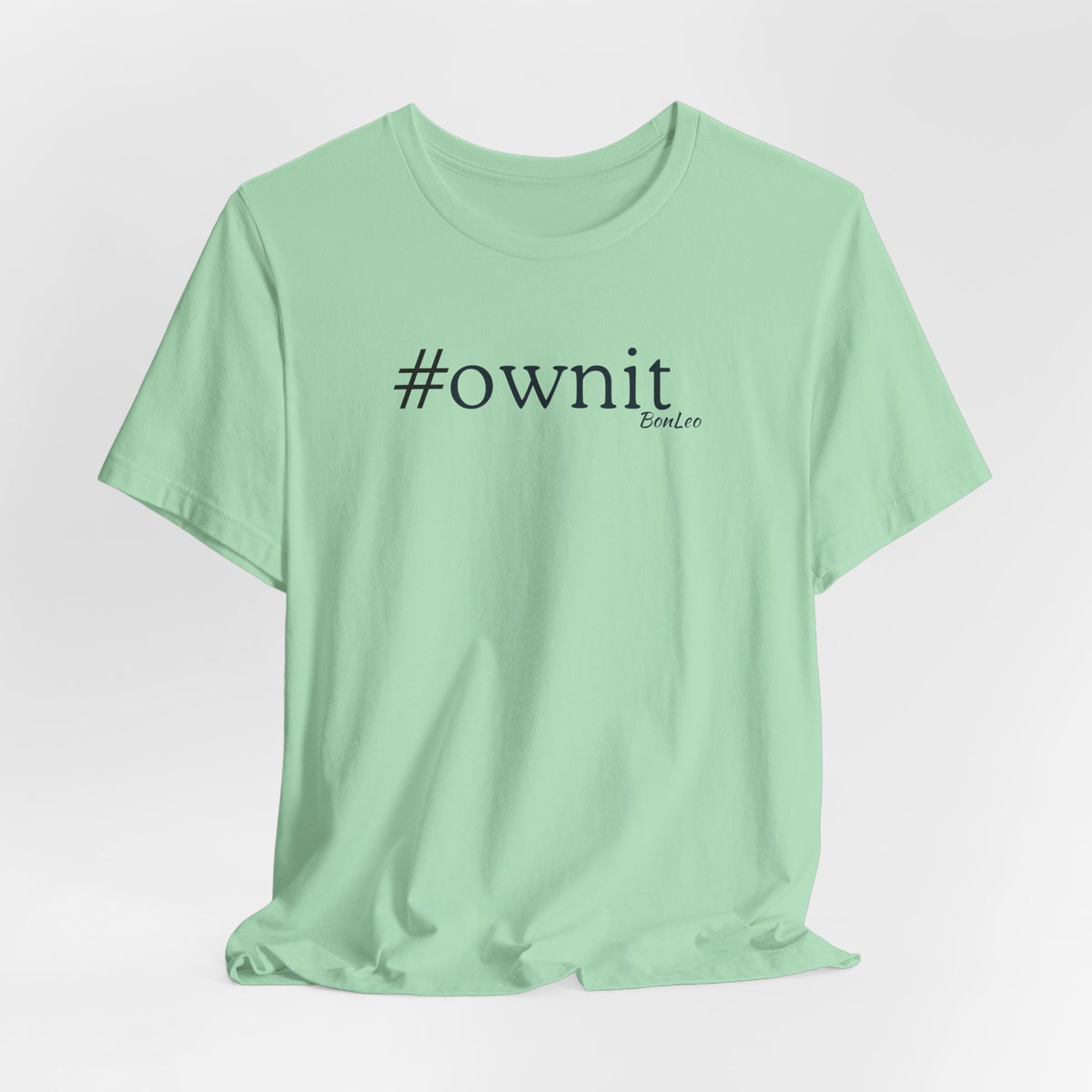 #ownit Unisex Jersey Short Sleeve Tee in Mint