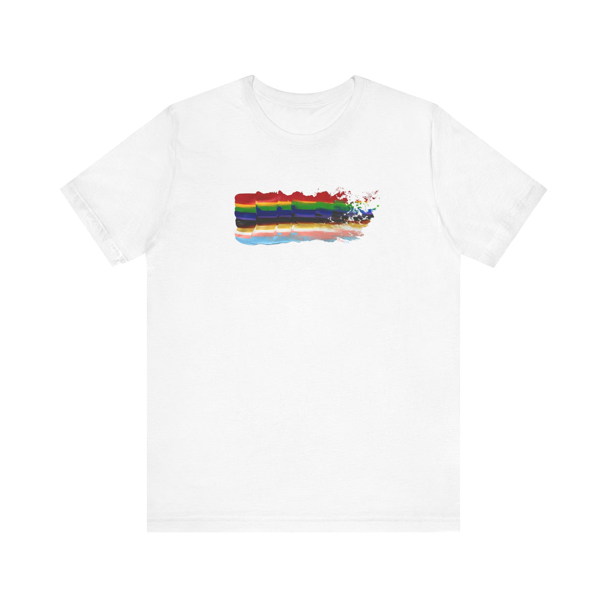 Pride Waving Flag 2024 Unisex Jersey Short Sleeve Tee