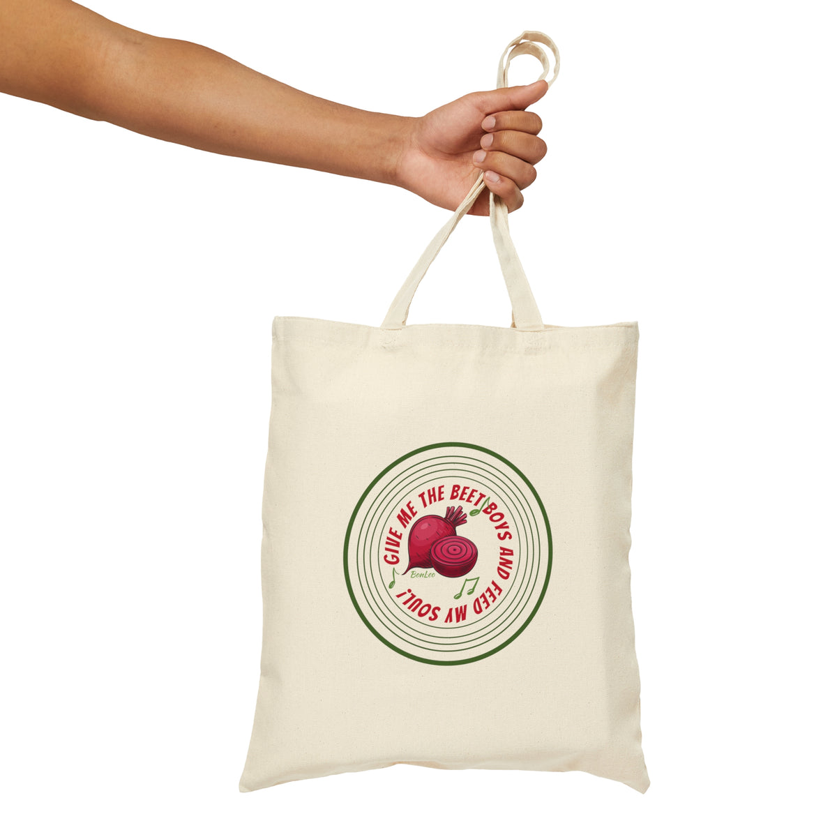 Give Me The Beet Boys and Feed My Soul Cotton Canvas Tote Bag