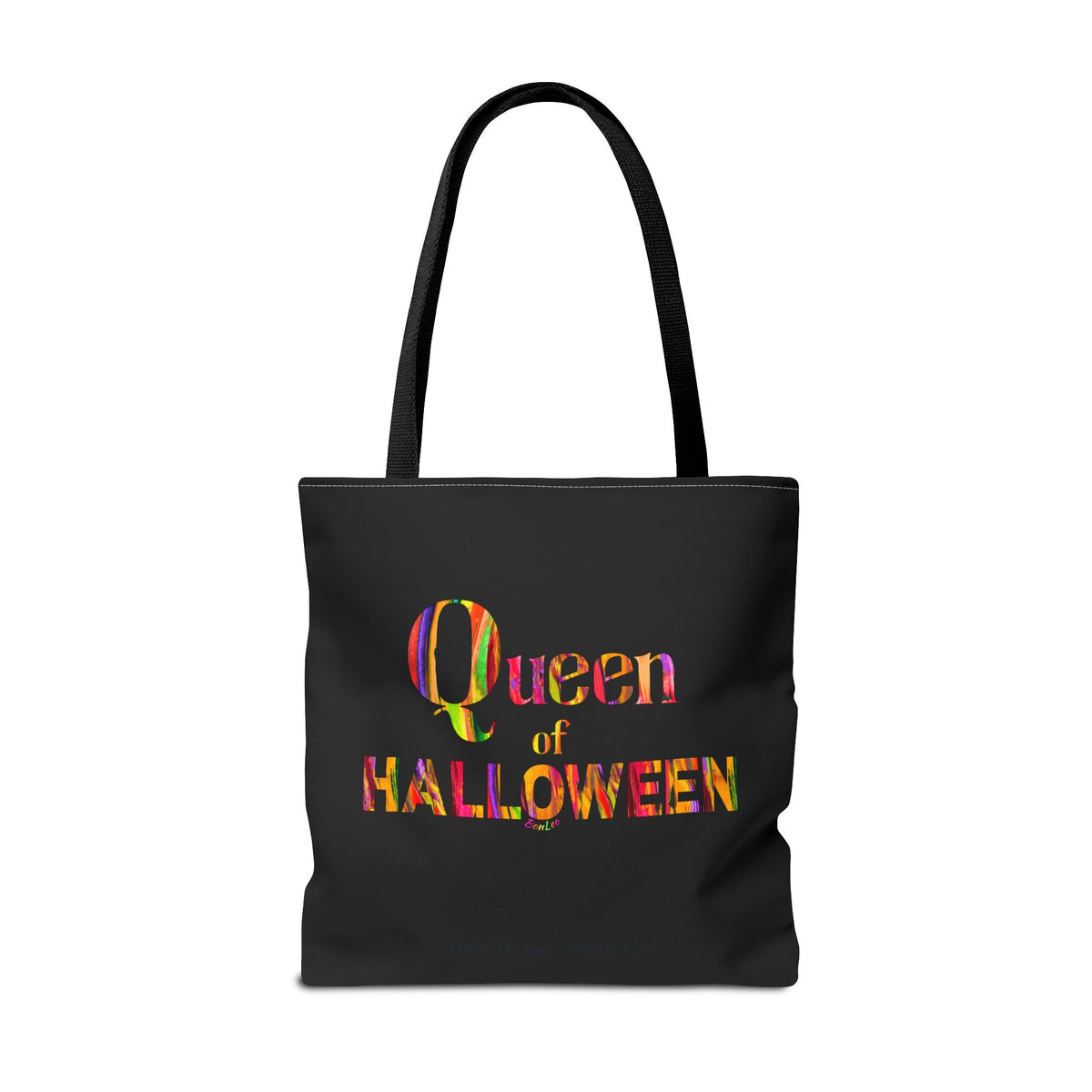 Queen of Halloween Black Tote by BonLeo