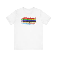 Orlando Pride Flag 2024 Unisex Jersey Short Sleeve Tee