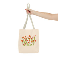 Whimsical Garden Tote Bag Little Blooms