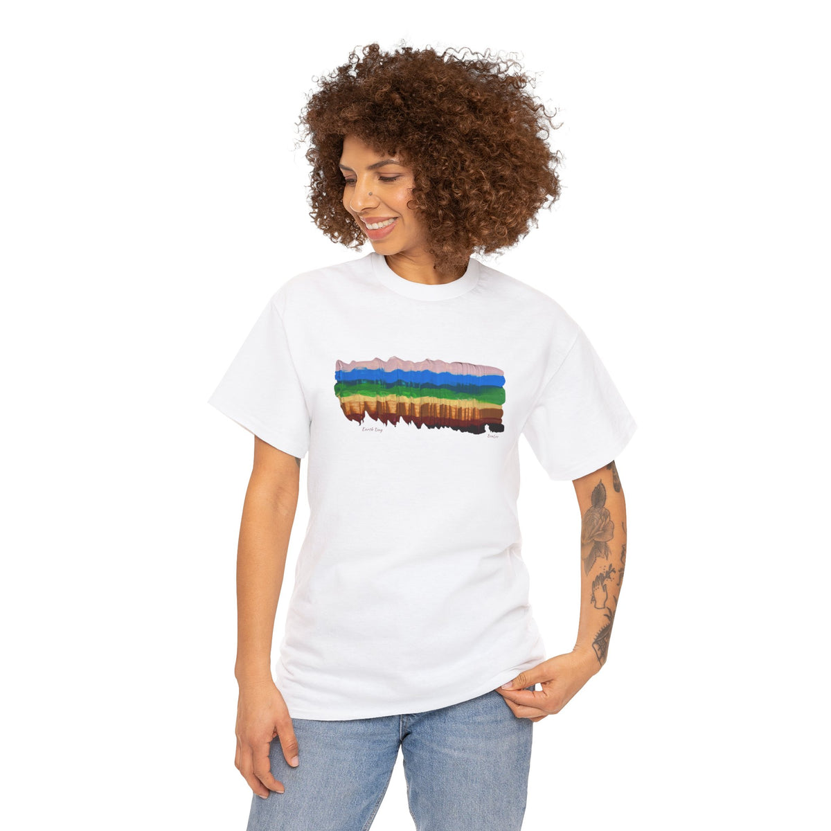 Earth Day Is Everyday Unisex Heavy Cotton Tee Design #2