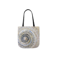 Starburst by Lenny Pinna, Original Acrylic With Palette Knife Polyester Canvas Tote Bag