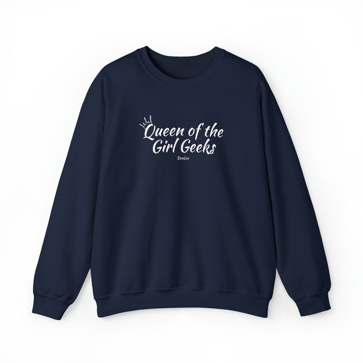 Queen of the Girl Geeks Crewneck Sweatshirt