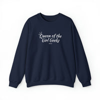 Queen of the Girl Geeks Crewneck Sweatshirt