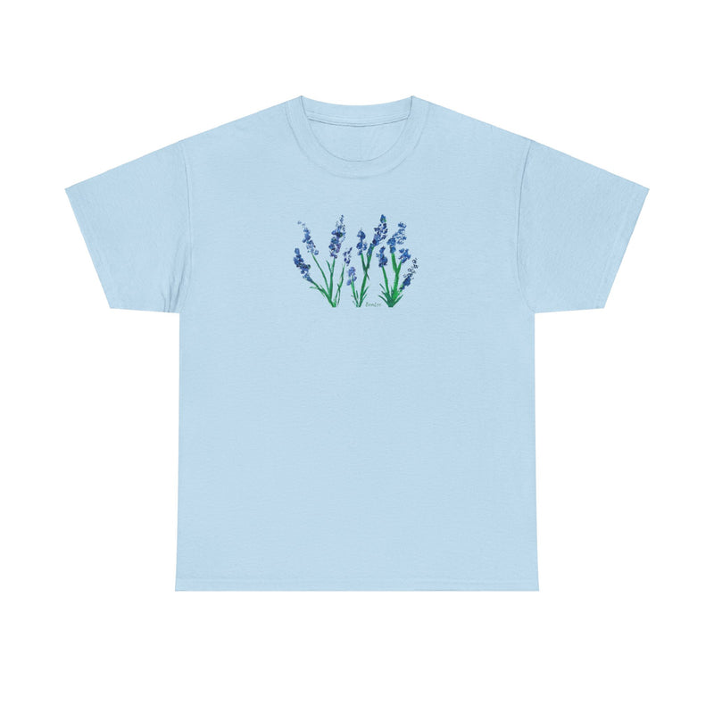 BonLeo Whimsical Garden Blue Bells Tee