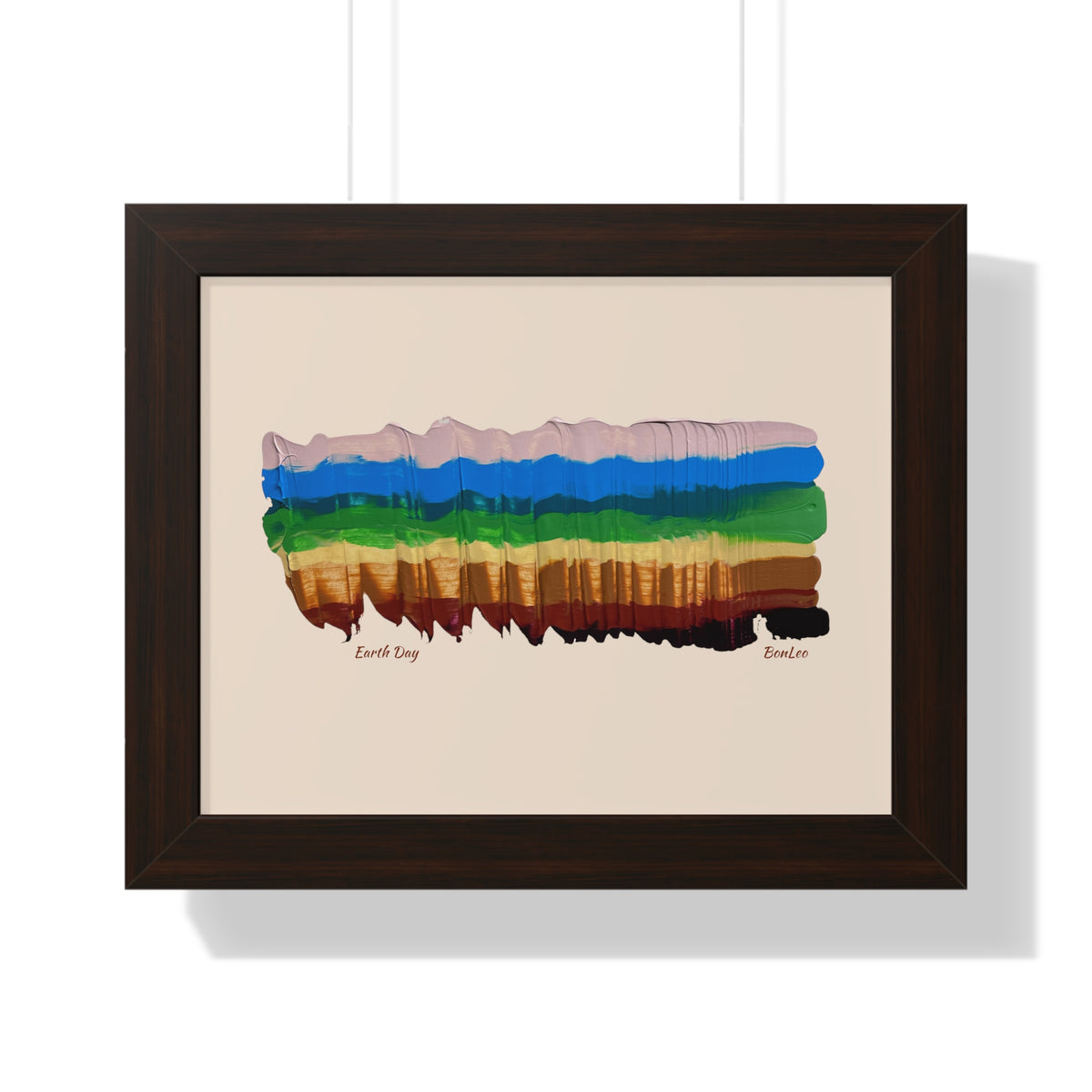 Earth Day Is Everyday Framed Horizontal Poster - Design #2