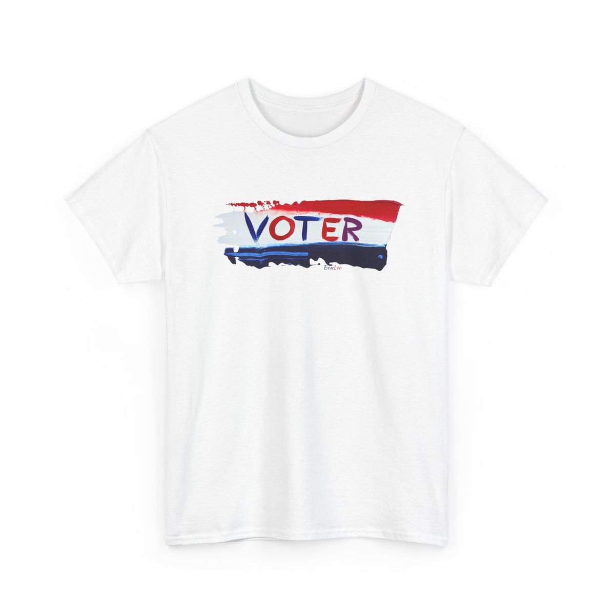 Voter Unisex Heavy Cotton Tee painted by Lenny Pinna!