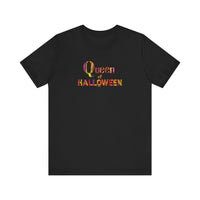 Queen of Halloween Black Tee by BonLeo - Soft Cotton