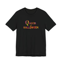 Queen of Halloween Black Tee by BonLeo - Soft Cotton