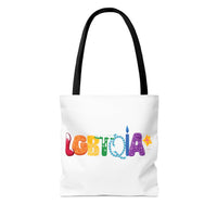 LGBTQIA+ Holiday Pride Polyester Tote Bag