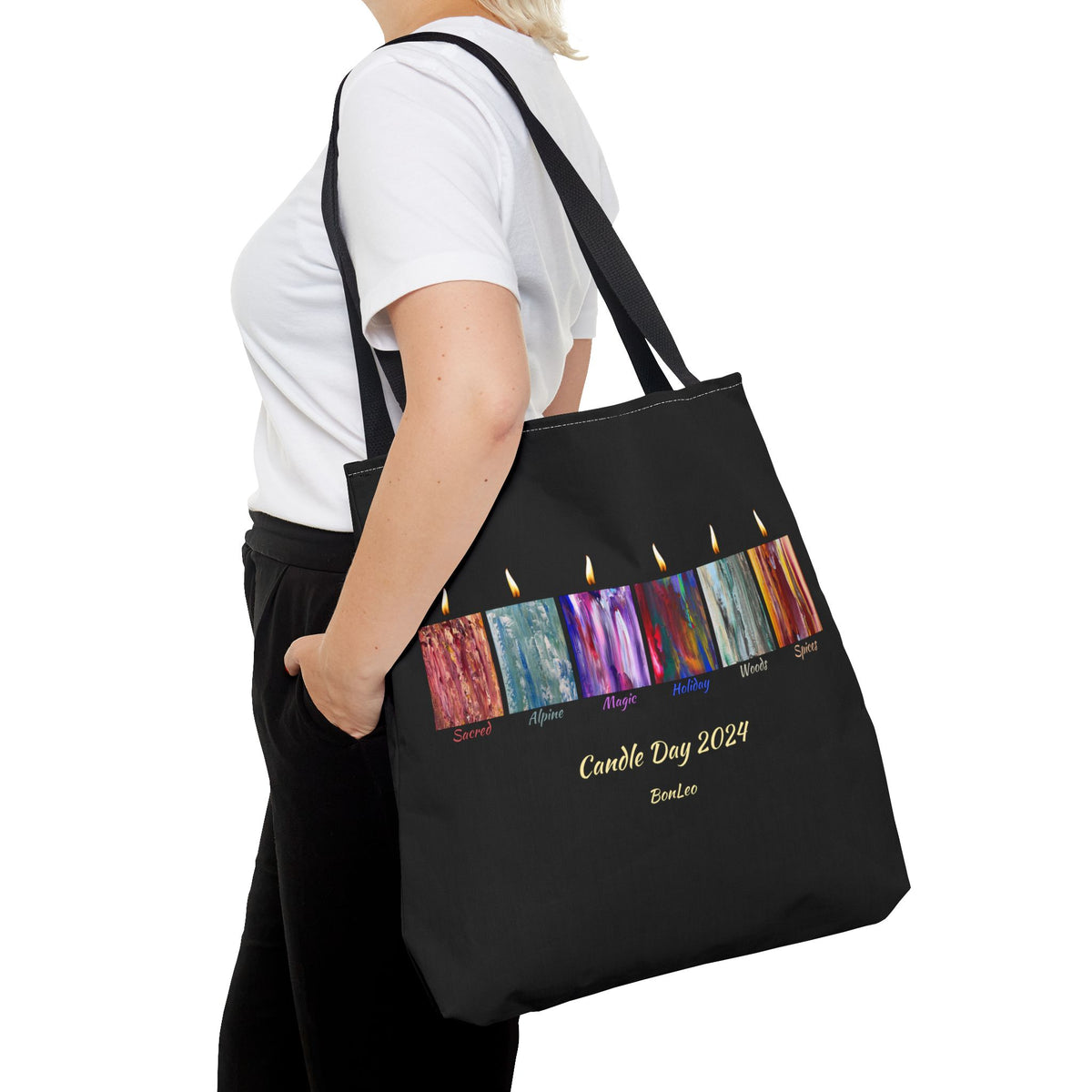 Candle Day 2024 Holiday Tote Bag