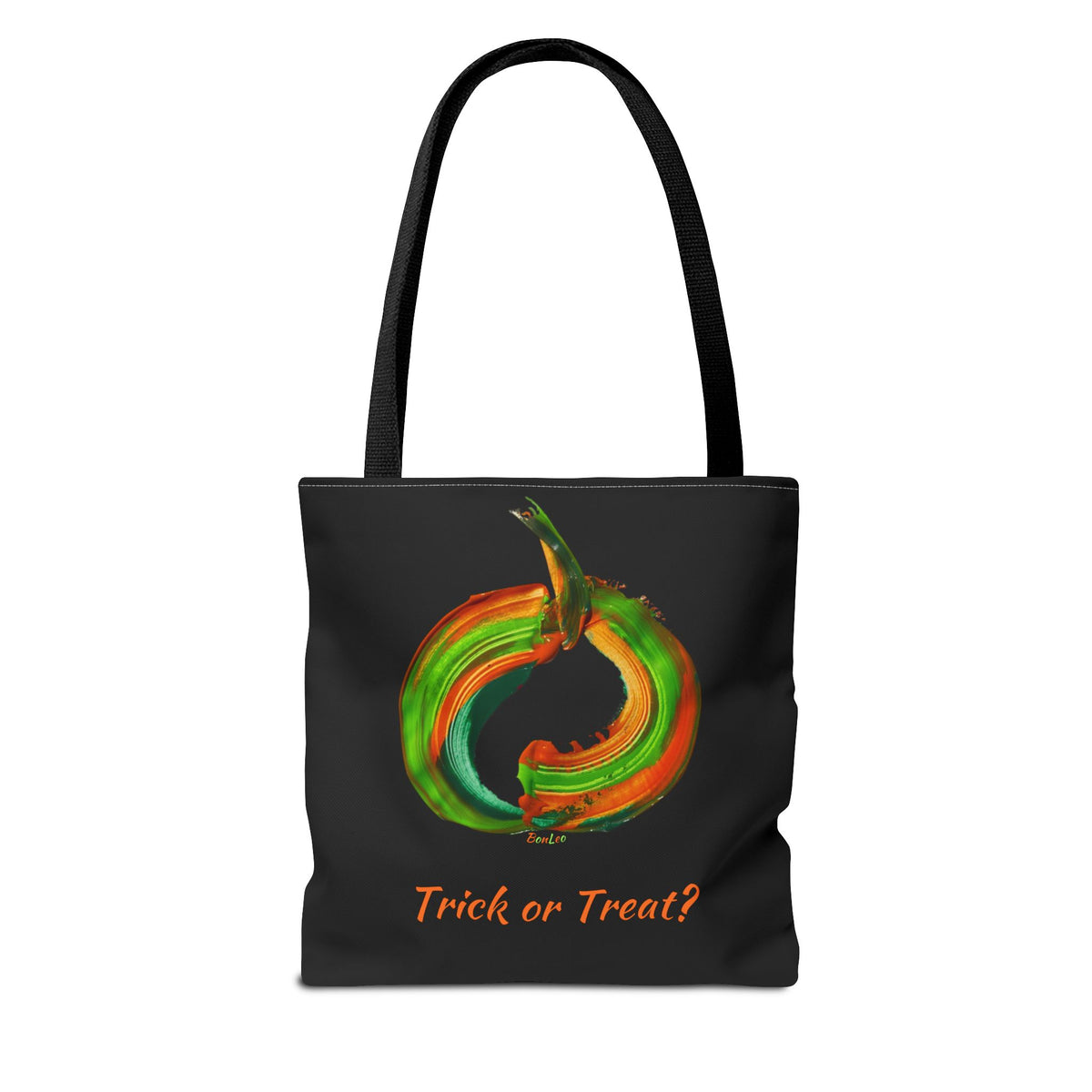 Halloween Pumpkin Trick or Treat Bag by Lenny Pinna