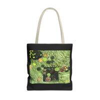 Waterlilies at The Getty Villa, Photograph by Lenny Pinna Tote Bag