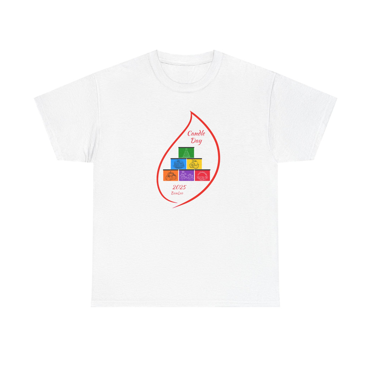 Candle Day 2025 Tee Shirt by BonLeo