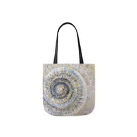 Starburst by Lenny Pinna, Original Acrylic With Palette Knife Polyester Canvas Tote Bag