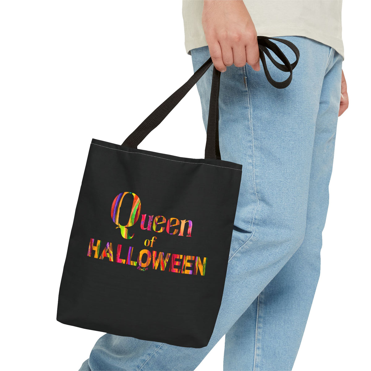 Queen of Halloween Black Tote by BonLeo