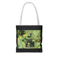 Waterlilies at The Getty Villa, Photograph by Lenny Pinna Tote Bag