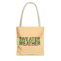 Sweater Weather Tote Bag For Fall