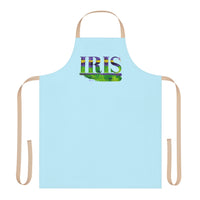 Iris Garden Flag Apron